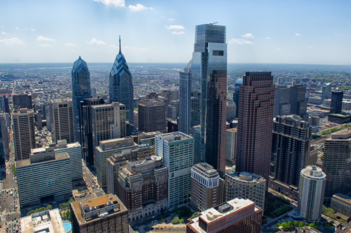 Philadelphia architectural photography, Philadelphia, Photographer, Michael Albany, aerial,